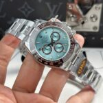 Rolex Daytona Ice Blue 116506 Best Replica Watches Refined Weight 180 Grams QF Factory 40mm - Image 3