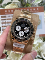 Rolex Daytona Le Mans 100th Year 126528LN Knock Off Watches 18K Gold Wrapped Custom 40mm - Image 3