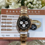 Rolex Daytona Le Mans 100th Year 126528LN Knock Off Watches 18K Gold Wrapped Custom 40mm
