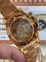 Rolex Daytona Le Mans 100th Year 126528LN Knock Off Watches 18K Gold Wrapped Custom 40mm - Image 8