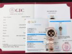 Rolex Daytona Dial Black Copies Watches Gold Wrapped + Diamonds Moissanite Baguette 40mm