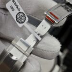 Rolex Replica Watch Daytona Dial Mother Of Pearl & Moissanite Diamonds Custom 40mm - Image 8