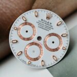 Rolex Daytona Best Clone Watches 18K Gold Wrapped + Diamonds Moissanite Baguette 40mm - Image 7