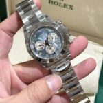 Rolex Daytona Mother Of Pearl And Moissanite Diamonds Dial Replica Watch BT Factory 40mm - Image 2
