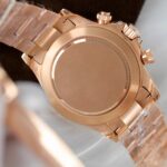 Rolex Daytona Rainbow 116595 Best Replica Watch Gold Wrapped + Moissanite Diamonds 40mm - Image 9