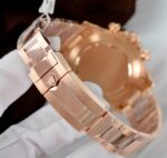 Rolex Daytona Rainbow 116595 Best Replica Watch Gold Wrapped + Moissanite Diamonds 40mm - Image 10