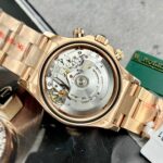 Rolex Daytona Rainbow 116595RBOW Best Replica Watch Gold Wrapped Moissanite Diamond 40mm - Image 8