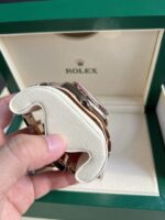 Rolex Daytona Rainbow Replica Watch Gold Wrapped Moissanite TW 40mm - Image 7