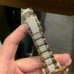 Rolex Daytona Rainbow Replica 1:1 Watch With Full Diamonds 40mm - Image 4