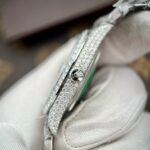 Rolex Replica Watch DateJust Custom Full Diamonds Moissanite 41mm - Image 5