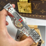 Rolex Land-Dweller 127336 Luxury Fake Watches Ice Blue Dial Honeycomb Pattern 40mm - Image 13