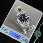 Rolex GMT-MASTER II 116759SARU Knock Off Watches Moissanite Diamonds Custom Clean Factory 40mm - Image 2