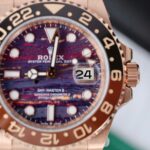 Rolex GMT-Master II 126715CHNR Replica Watch Rose Gold Tiger Eye Stone Dial 40mm - Image 5