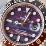 Rolex GMT-Master II 126715CHNR Replica Watch Rose Gold Tiger Eye Stone Dial 40mm - Image 6