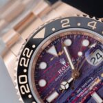 Rolex GMT-Master II 126715CHNR Replica Watch Rose Gold Tiger Eye Stone Dial 40mm - Image 7