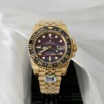 Rolex GMT-Master II 126718GRNR Replica Watch Tiger Eye Stone Dial THB Factory 40mm