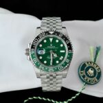 Rolex GMT-Master II 126729VTNR Copies Watch Green Dial Jubilee Strap 40mm