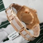 Rolex GMT-Master II 126755 SARU-DIAO Gold Wrapped Moissanite Sapphire Replica Watch 40mm - Image 11