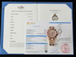 Rolex GMT-Master II 126755 SARU-DIAO Gold Wrapped Moissanite Sapphire Replica Watch 40mm
