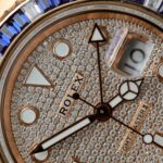 Rolex GMT-Master II 126755 SARU-DIAO Gold Wrapped Moissanite Sapphire Replica Watch 40mm - Image 8