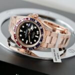 Rolex GMT-Master II 126755 SARU Replica Watch Gold Wrapped Moissanite 41mm - Image 3