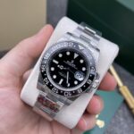 Rolex GMT Master II Replica Watch Black Dial Clean Factory 40mm - Image 3