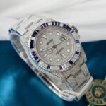 Rolex GMT-Master II Replica Watch Sapphire + Diamonds Moissanite 40mm - Image 3