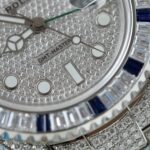 Rolex GMT-Master II Replica Watch Sapphire + Diamonds Moissanite 40mm - Image 7