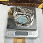 Rolex Land-Dweller 127236 Luxury Imitation Watches Ice Blue Dial Honeycomb Pattern 36mm - Image 2