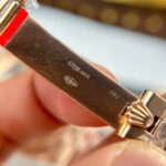 Rolex Land-Dweller 127335 Rose Gold Replica Watches White Dial Honeycomb Pattern 40mm - Image 13