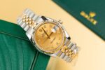 Rolex Replica Watches DateJust 126233 Gold Wrapped Champagne Dial 36mm - Image 2