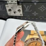 Rolex DateJust Women Demi Rose Gold Replica Watches Sundust Dial THB Factory 31mm - Image 8