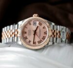 Rolex DateJust Luxury Fake Watches Pink Dial THB Factory 31mm - Image 2