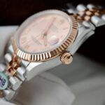 Rolex DateJust Luxury Fake Watches Pink Dial THB Factory 31mm - Image 6