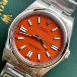 Rolex Oyster Perpetual 124300 Red Dial Oyster Strap King Factory 41mm - Image 3