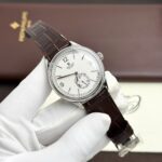 Rolex Perpetual 1908 Fake Watch White Dial Leather Strap 39mm