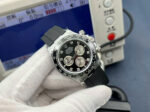 Rolex Luxury Fake Watches Cosmograph Daytona 126519LN Black Dial Oysterflex Strap QF Factory 40mm - Image 2