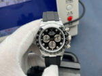 Rolex Luxury Fake Watches Cosmograph Daytona 126519LN Black Dial Oysterflex Strap QF Factory 40mm