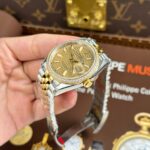 Rolex Replica Watches DateJust 126231 Brick Dial Bezel Diamonds CZ VS Factory 36mm - Image 3