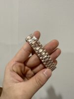 Rolex Day-Date 128235 Replica Watch Gold Wrapped Meteorite Dial 36mm - Image 7