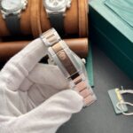 Rolex DateJust Silver Gold Dial Replica 1:1 Watch Demi Clean Factory 41mm - Image 6