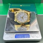 Rolex Sky-Dweller White Dial Knock Off Watches Custom Gold Plated Weight 192 Grams ZF Factory 42mm - Image 2