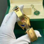Rolex Sky-Dweller White Dial Knock Off Watches Custom Gold Plated Weight 192 Grams ZF Factory 42mm - Image 13