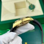 Rolex Sky-Dweller White Dial Knock Off Watches Custom Gold Plated Weight 192 Grams ZF Factory 42mm - Image 9