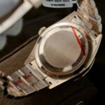 Rolex Sky-Dweller Chocolate Dial Imitation Watches 18K Gold Wrapped Custom 42mm - Image 7