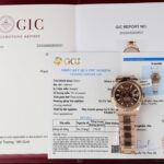 Rolex Sky-Dweller Chocolate Dial Imitation Watches 18K Gold Wrapped Custom 42mm
