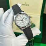 Rolex Sky-Dweller White Dial Imitation Watches Custom Weight 192 Grams ZF Factory 42mm