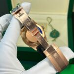 Rolex Sky-Dweller Gray Dial Replica Watches Custom Rose Gold Plated Weight 192 Grams ZF Factory 42mm - Image 14