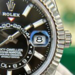 Rolex Sky-Dweller Imitation Watches Black Dial Weight 192 Grams ZF Factory 42mm - Image 8
