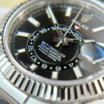 Rolex Sky-Dweller Imitation Watches Black Dial Weight 192 Grams ZF Factory 42mm - Image 7